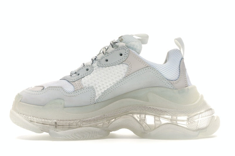 Balenciaga Triple S White Clear Sole (Women's)