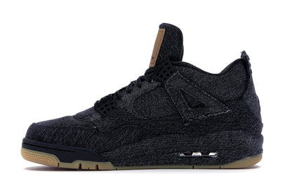 Jordan 4 Retro Levi's Black (Blank Tag)