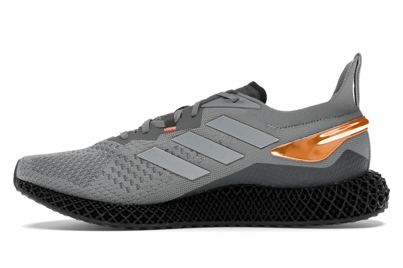 adidas X9000 4D Grey Three Signal Orange