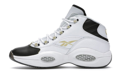 Reebok Question Mid Black Toe