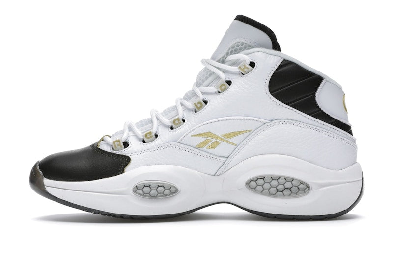 Reebok Question Mid Black Toe