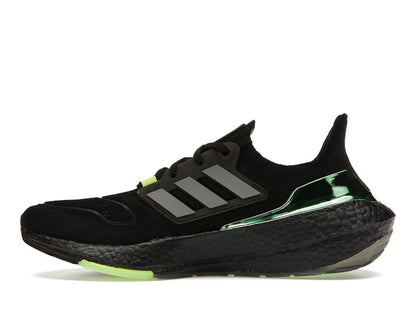 adidas Ultra Boost 22 Black Iron Metallic Beam Green