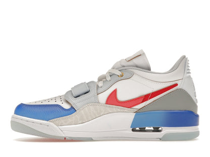 Jordan Legacy 312 Low White Game Royal University Red