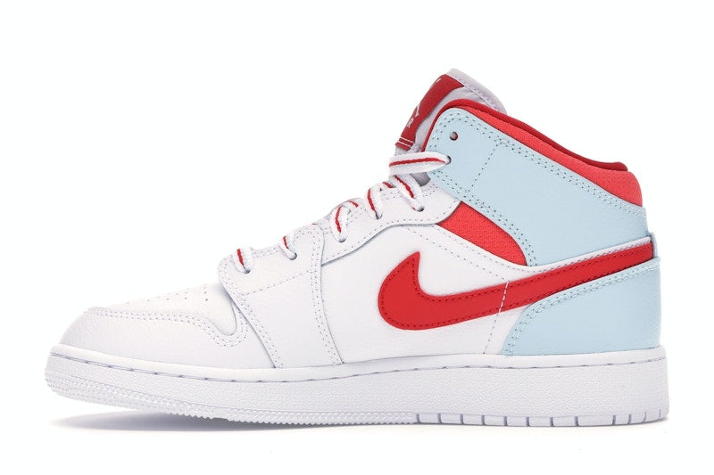 Jordan 1 Mid White Topaz Mist (GS)