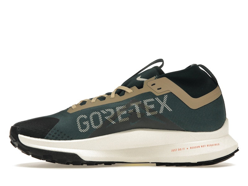 Nike React Pegasus Trail 4 Gore-Tex Noble Green Picante Red