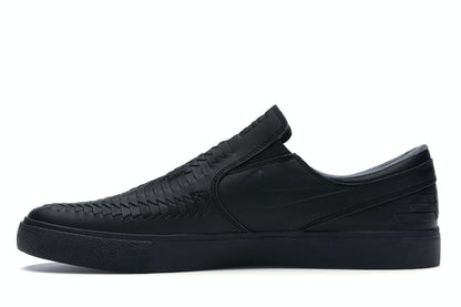 Nike SB Zoom Stefan Janoski Slip RM Crafted Woven Black