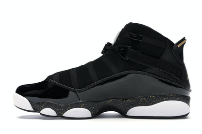 Jordan 6 Rings Black Metallic Gold White