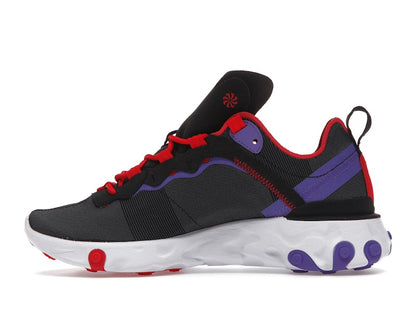 Nike React Element 55 Black University Red (Women's)
