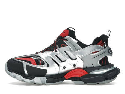 Balenciaga Track Black Red White Silver