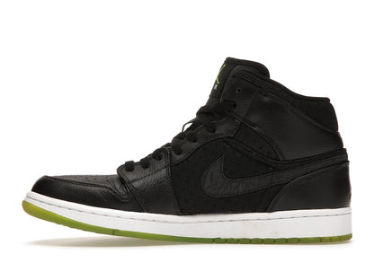 Jordan 1 Phat Black Action Green