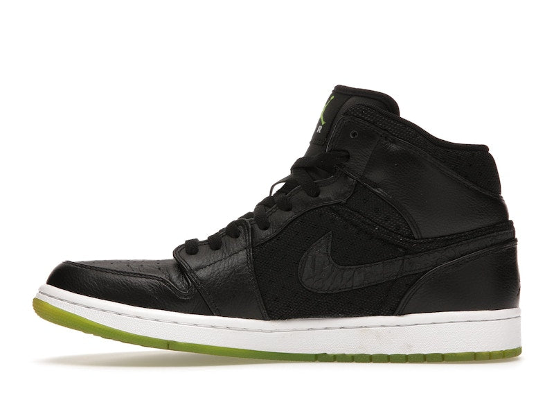 Jordan 1 Phat Black Action Green