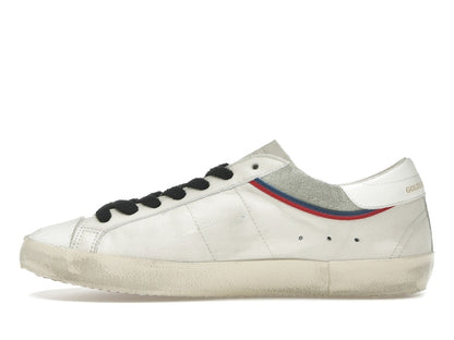 Golden Goose Super Star White Grey Red Blue