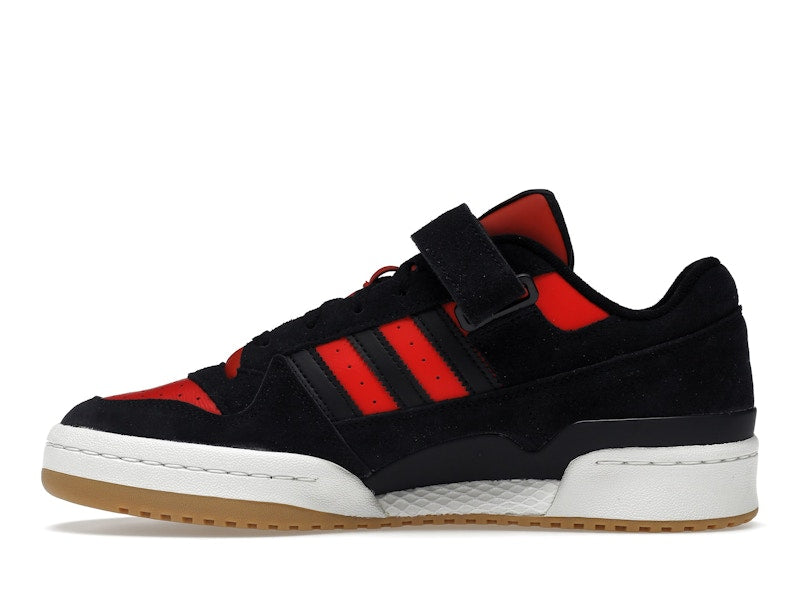 adidas Forum Low Core Black Core Black Vivid Red