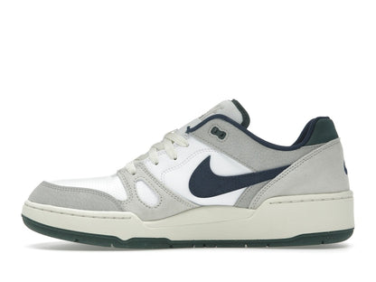 Nike Full Force Low White Midnight Navy Green