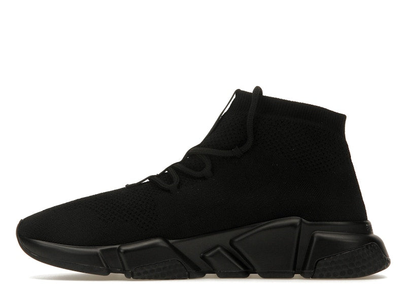 Balenciaga Speed Trainer Lace Up Black