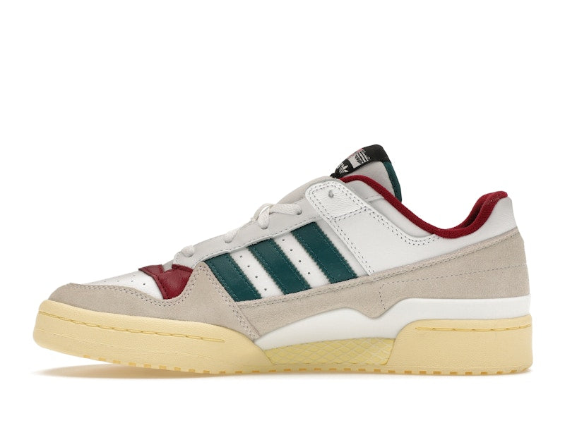 adidas Forum Low White Teal Burgundy