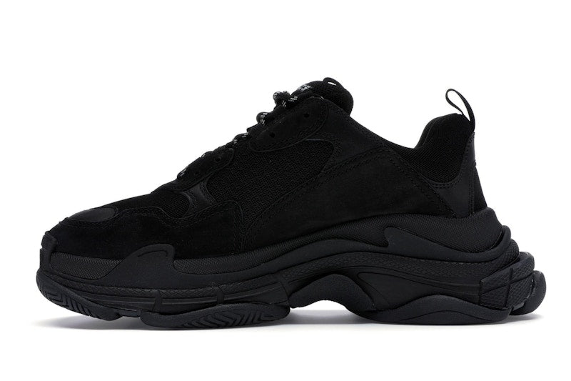 Balenciaga Triple S Triple Black (2018 Reissue) (Nondistressed)