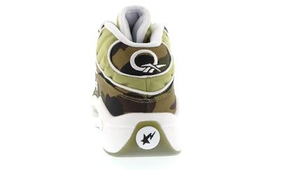 Reebok Question Mid mita sneakers X Bape 1st Camo