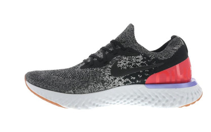 Nike Epic React Flyknit Black Red Orbit