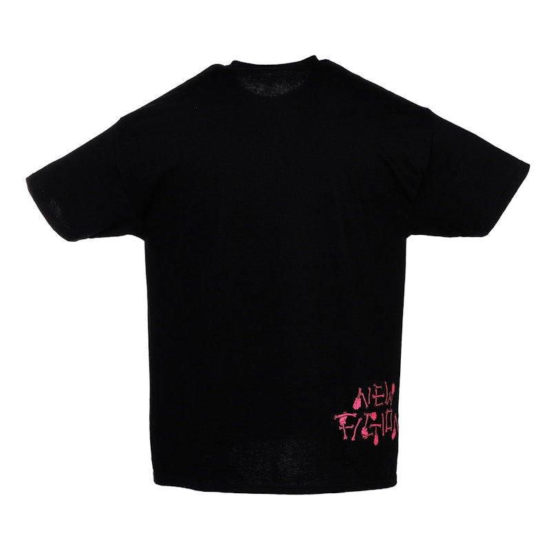 KAWS SKELETON NEW FICTION T-shirt Pink