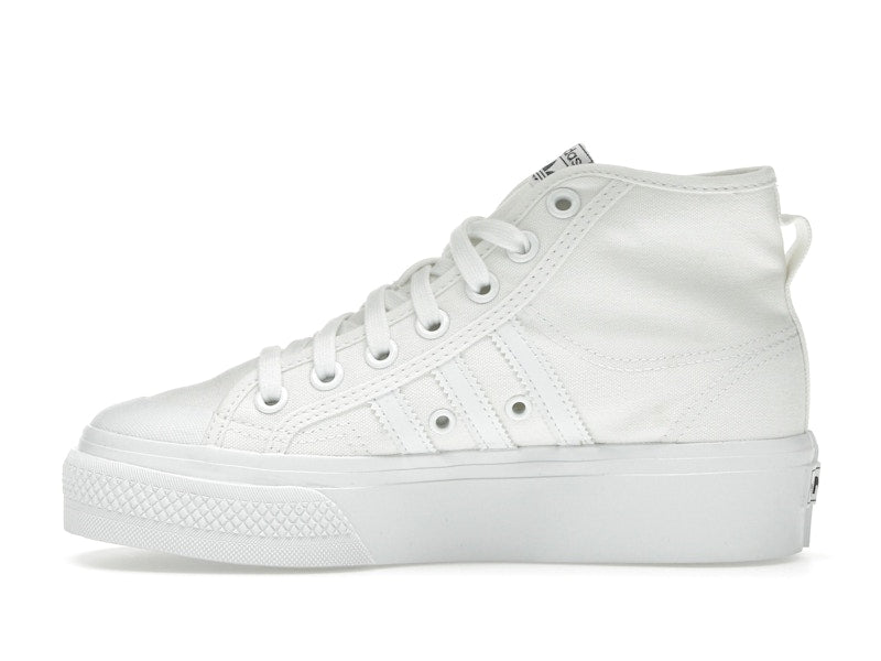 adidas Nizza Platform Mid Cloud White (Women's)