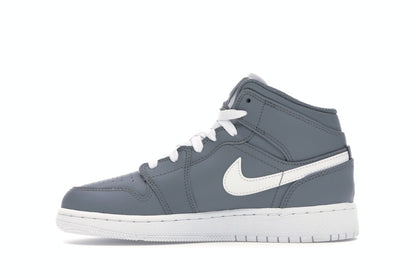 Jordan 1 Mid Cool Grey White (GS)