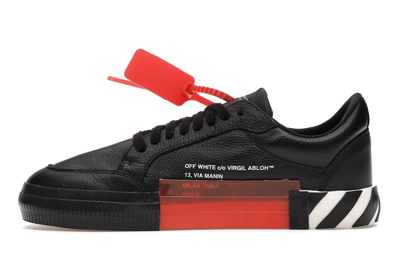 OFF-WHITE Vulc Low Black White SS20