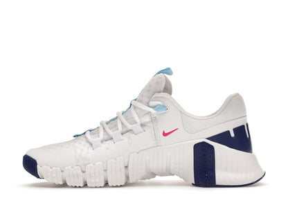 Nike Free Metcon 5 White Aquarius Blue