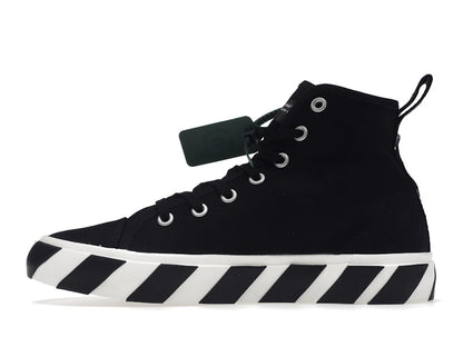 OFF-WHITE Vulc Mid Canvas Black White