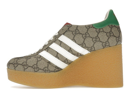 adidas x Gucci Gazelle Wedge Beige GG Monogram (Women's)