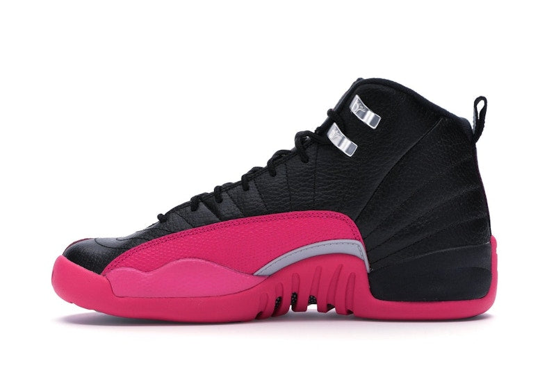 Jordan 12 Retro Black Deadly Pink (GS)