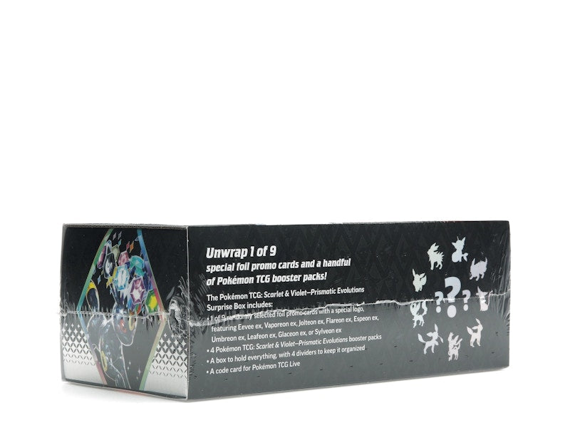 Pokémon Scarlet & Violet Prismatic Evolutions Surprise Box