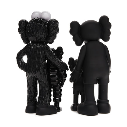 KAWS Family Vinyl Figures Black