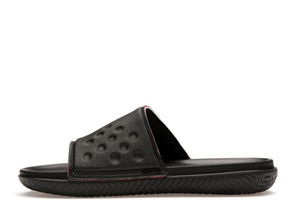 Jordan Play Slide Black University Red