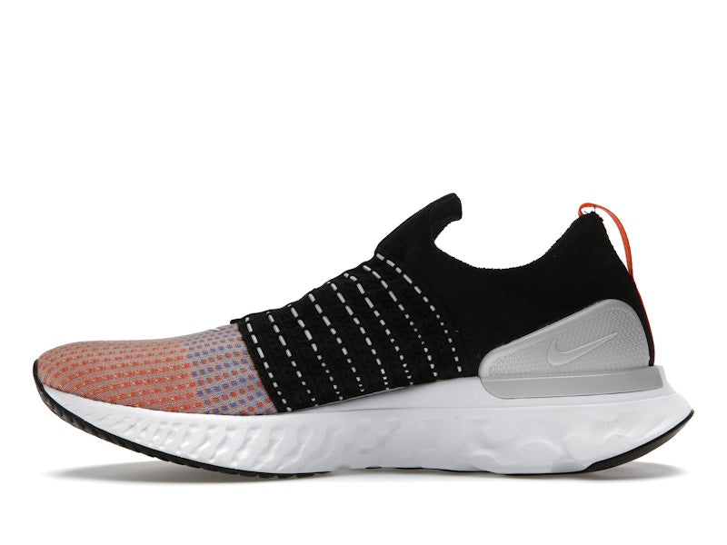 Nike React Phantom Run Flyknit 2 Black Team Orange
