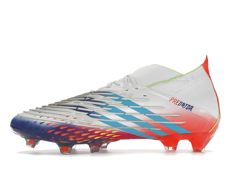 adidas Predator Edge.1 FG White Solar Yellow Power Blue