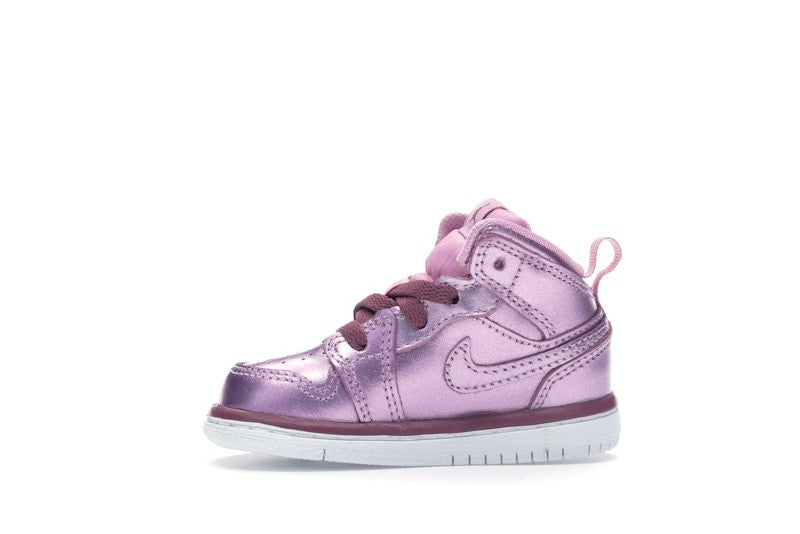 Jordan 1 Mid Pink Rise (TD)