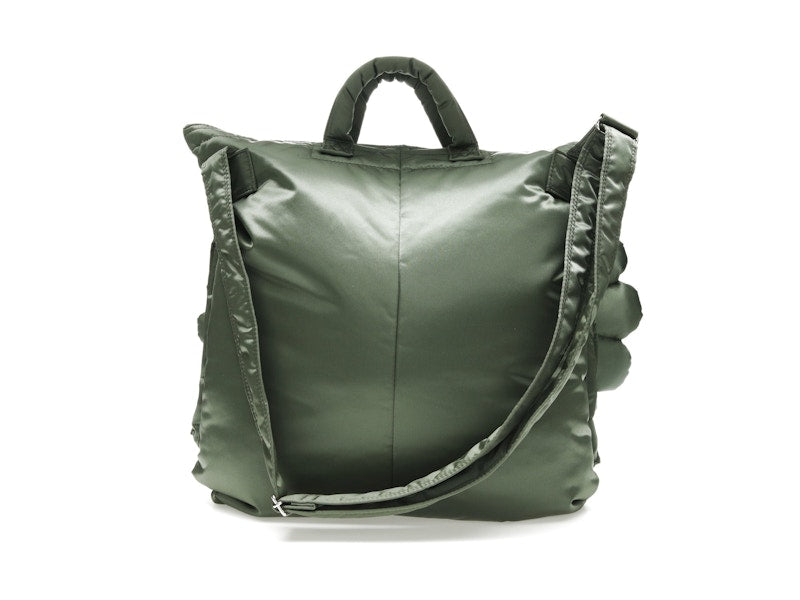 Takashi Murakami x PORTER 2Way Helmet Bag Sage Green