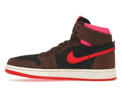 Jordan 1 High Zoom Air CMFT 2 Cacao Wow Picante Red (Women's)