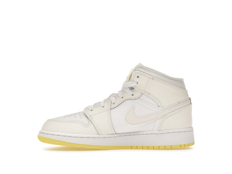 Jordan 1 Mid Sail Light Laser Orange (GS)
