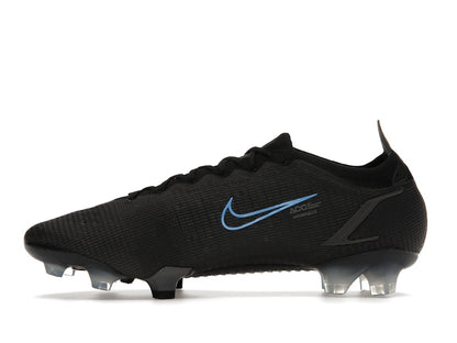 Nike Vapor 14 Elite FG Flyknit Black Iron Grey Blue