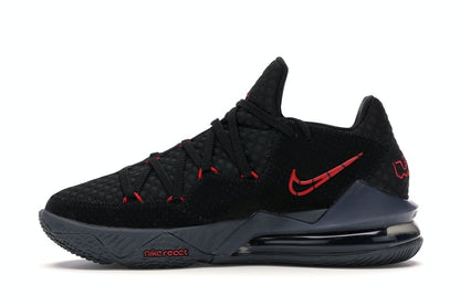 Nike LeBron 17 Low Black Red Dark Grey