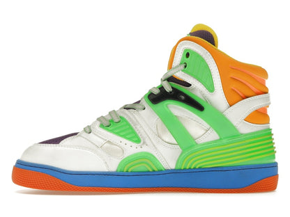 Gucci Basket White Demetra Green Purple Orange Blue