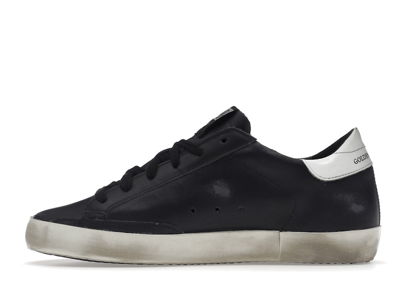 Golden Goose Super-Star Black White Leather (Women's)