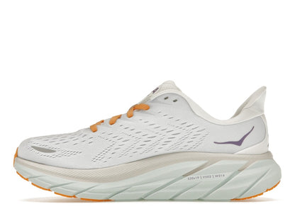 Hoka One One Clifton 8 Blanc De Blanc Purple Seafoam (Women's)