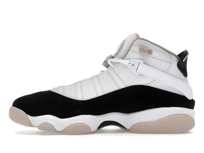 Jordan 6 Rings White Fossil Stone Black