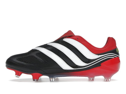 adidas Predator Precision FG Black White Collegiate Red Made in Germany