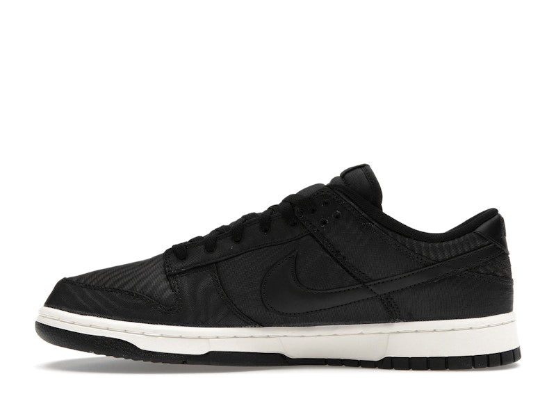Nike Dunk Low Black Canvas