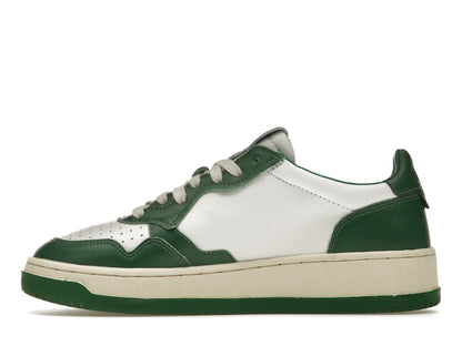 Autry Medalist Leather Low Green White