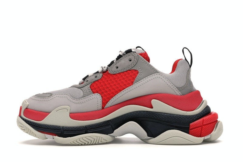 Balenciaga Triple S Red Grey (Women's)